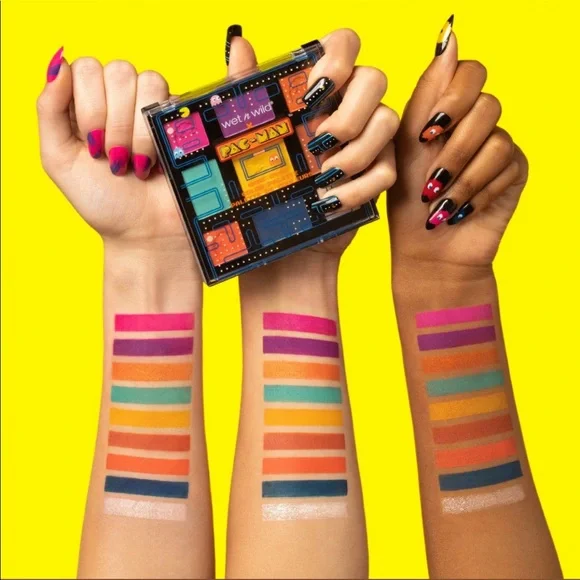 Wet N Wild Pac-Man Game Over Palette Limited Edition Palette Cruelty Free - Picture 2 of 8